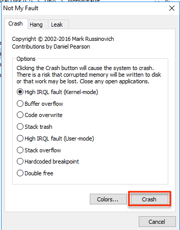 Sql Crash Screen Blue Screen Your SQL Server On-Demand - SQL Server Consulting & Remote ...